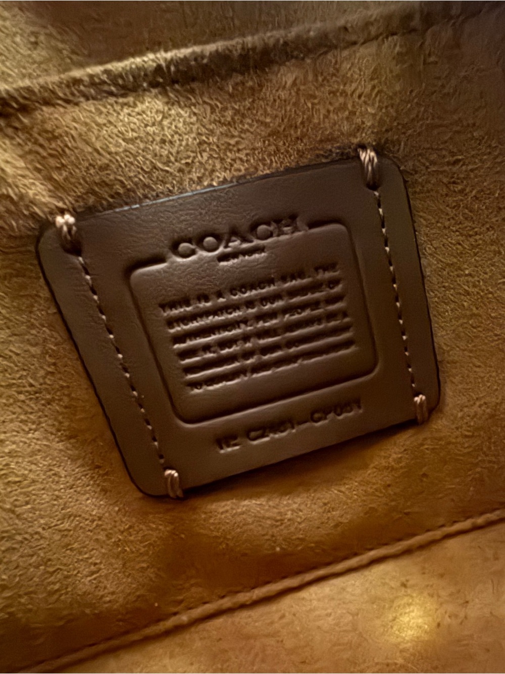 Coach Black Leather Mini Satchel with Chain Strap - Picture 15 of 15